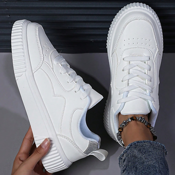„Cross-Border“ sportbačiai moterims, 2025 m. rudens nauji žemi batai, sportiniai batai, vyriški laisvalaikio batai, universalūs balti batai