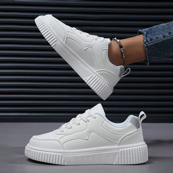 „Cross-Border“ sportbačiai moterims, 2025 m. rudens nauji žemi batai, sportiniai batai, vyriški laisvalaikio batai, universalūs balti batai