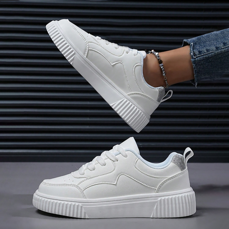 „Cross-Border“ sportbačiai moterims, 2025 m. rudens nauji žemi batai, sportiniai batai, vyriški laisvalaikio batai, universalūs balti batai