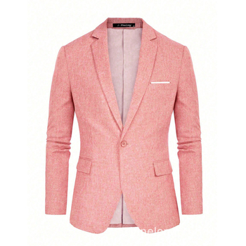 Pavasara un vasaras viegls biznesa ikdienas uzvalks vīriešu K stila tievs jauniešu bez dzelzs plāns maza izmēra uzvalks liela izmēra jaka moderna