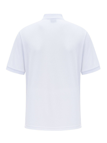 Jauns vīriešu kokvilnas polo krekls ar īsām piedurknēm, ikdienas, sporta, pārrobežu tirdzniecības, balts, kontrastkrāsas, Eiropas un Amerikas, plus izmēra, adīts