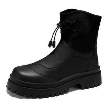 Vyriški Martino aulinukai, 2024 m. nauji, retro stiliaus, aukštakulniai, storapadžiai, funkcionalūs, vėjui atsparūs, elastingi, vyriški batai. Plaukų karta.