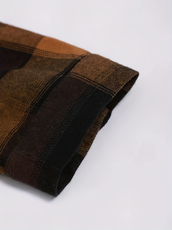 Férfi patchwork ing