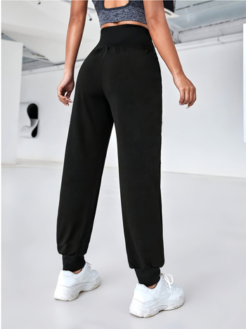 2024. aasta piiriülesed Euroopa ja Ameerika Ühendriikide kõrge vöökohaga salendavad kõhulihaste spordijoogapüksid varvastega jooksmiseks mõeldud fitness-moe vabaajapüksid