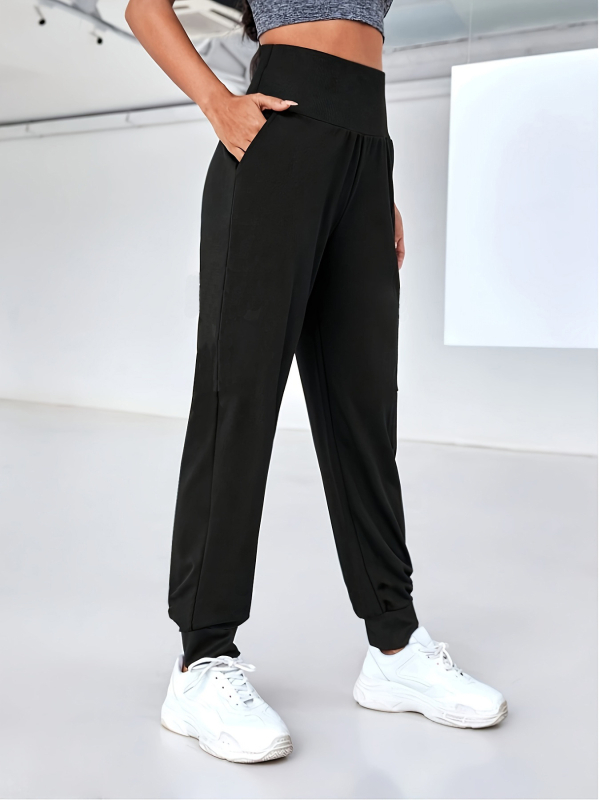 2024. aasta piiriülesed Euroopa ja Ameerika Ühendriikide kõrge vöökohaga salendavad kõhulihaste spordijoogapüksid varvastega jooksmiseks mõeldud fitness-moe vabaajapüksid