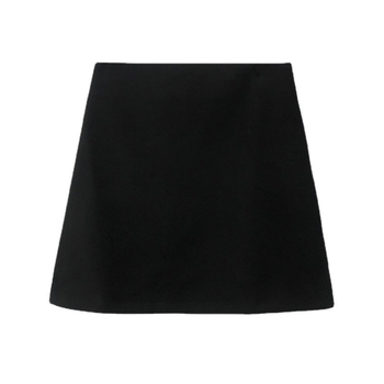 2022 tavaszi és nyári új, magas derekú, oldalsó hasított szoknya, női A-vonalú szoknya, pufók lány, plus size szoknya, csípőszoknya, divatos