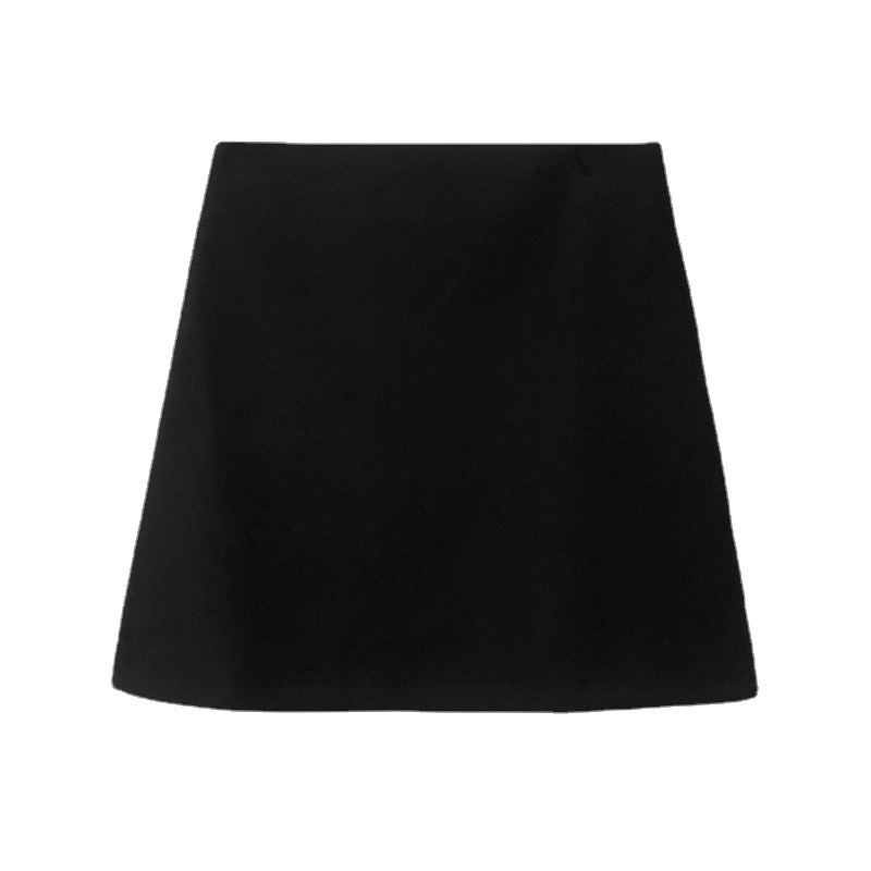 2022 tavaszi és nyári új, magas derekú, oldalsó hasított szoknya, női A-vonalú szoknya, pufók lány, plus size szoknya, csípőszoknya, divatos