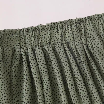 Új, határokon átnyúló, bohém, magas derekú, pöttyös mintás, bővülő szoknya európai és amerikai AliExpressen