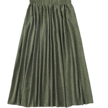 Új, határokon átnyúló, bohém, magas derekú, pöttyös mintás, bővülő szoknya európai és amerikai AliExpressen