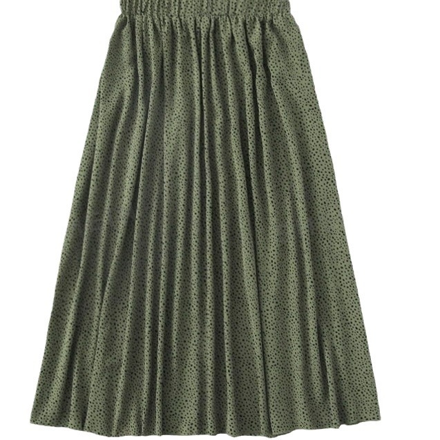 Új, határokon átnyúló, bohém, magas derekú, pöttyös mintás, bővülő szoknya európai és amerikai AliExpressen