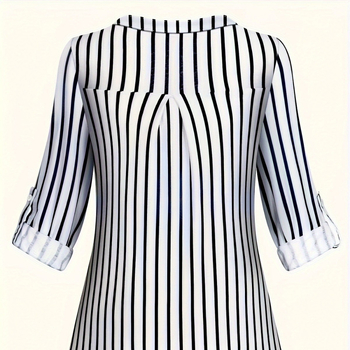 Amazon női ruházat 2023 ősz és tél Új AliExpress független állomás nyomtatású cipzáras ingázós lezser ing