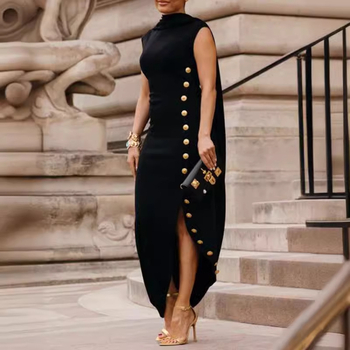 Határokon átnyúló európai és amerikai dizájnú kötszeres ruha, fehér, karcsúsított ruha, export női ruházat, csúcskategóriás éves találkozóruházat nőknek