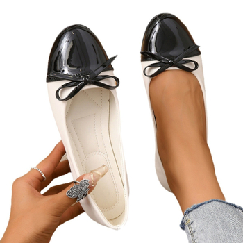 Tavaszi és őszi lapos talpú, plus size női cipők 2024 vastag talpú, széles, tojás alakú cipők, külkereskedelmi, határokon átnyúló babcipők, vastag talpú tavaszi és nyári egyszínű cipők nőknek