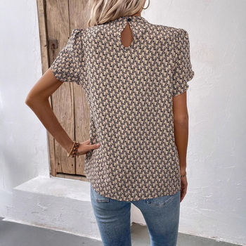 Új, európai és amerikai határokon átnyúló Amazon nyomtatott rövid ujjú felső