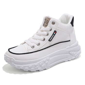 Plius dydžio aukštakulniai bateliai, stori 5 cm „Torre“ bateliai, moteriški 2024 m. nauji „Explosions ins“, universalūs laisvalaikio sportiniai moteriški bateliai, madingi