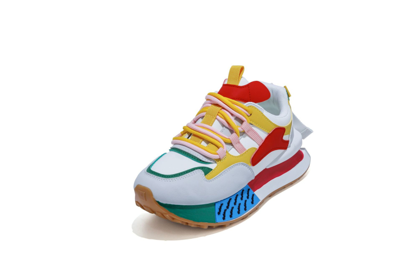 2024 m. nauji plokščiapadžiai sportiniai bateliai, laisvalaikio, madingi moteriški batai, užsienio prekybos, populiarūs, YG-W101, laisvalaikio ir universalūs