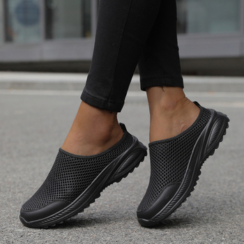 Suvised hingavad kingad võrgust vabaaja tossud paaridele mõeldud õhukesed ühekihilised kingad kerged libisevad võrkkingad meeste võrkkingad