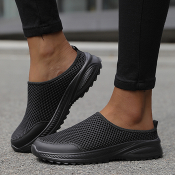 Suvised hingavad kingad võrgust vabaaja tossud paaridele mõeldud õhukesed ühekihilised kingad kerged libisevad võrkkingad meeste võrkkingad