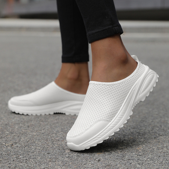 Suvised hingavad kingad võrgust vabaaja tossud paaridele mõeldud õhukesed ühekihilised kingad kerged libisevad võrkkingad meeste võrkkingad