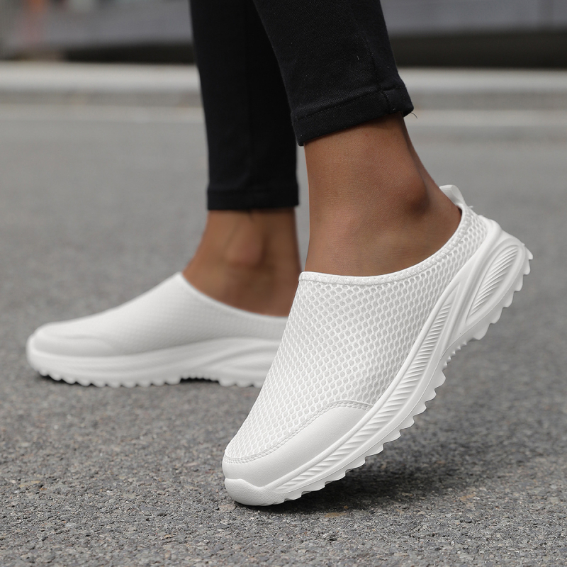 Suvised hingavad kingad võrgust vabaaja tossud paaridele mõeldud õhukesed ühekihilised kingad kerged libisevad võrkkingad meeste võrkkingad