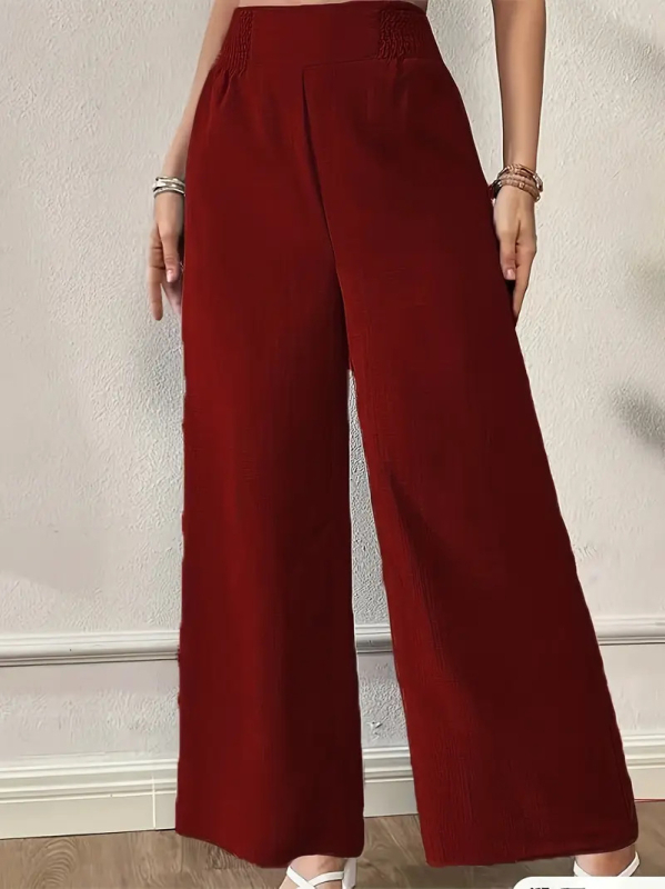 Európai és amerikai független állomás robbanások Amazon ingázó széles szárú nadrág megereszkedett vékony, magas derekú hétköznapi nadrág Joker széles szárú