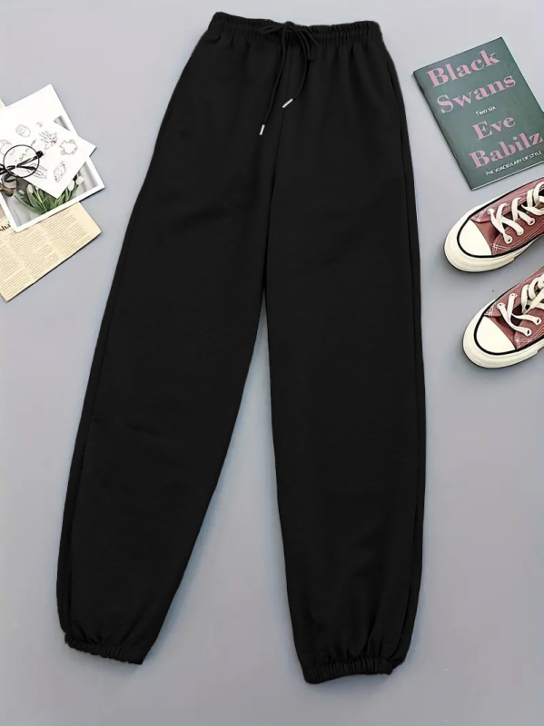 Tavaszi, nyári és őszi Európa és az Egyesült Államok határokon átnyúló külkereskedelmi egyszínű laza szabadidős sport bő szárú női leggings -5012 vékony