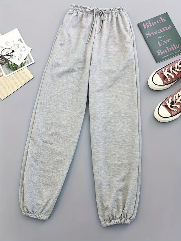 Tavaszi, nyári és őszi Európa és az Egyesült Államok határokon átnyúló külkereskedelmi egyszínű laza szabadidős sport bő szárú női leggings -5012 vékony