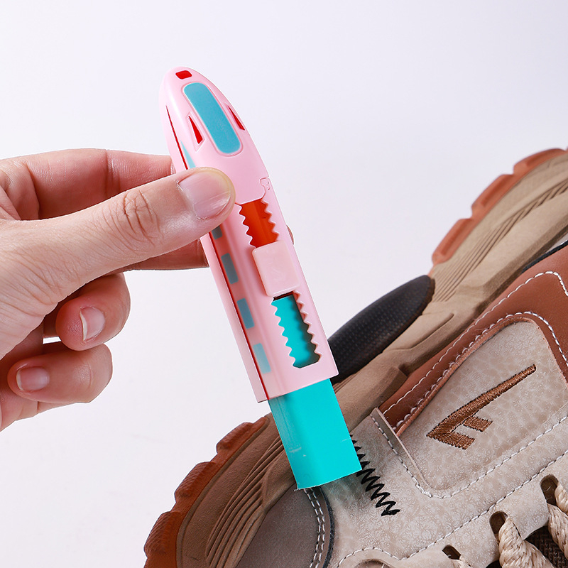 Batų švarus odinis trintukas japoniškas batų šepetys zomšos elnio odos valymo priežiūra batai šunų sportbačiai balti batai zomšos servetėlė