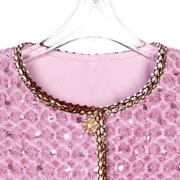 Gazdag család ezerarany híresség kis ruhái, luxus hangulatú, kis illatú, bazsarózsa színű, lila kétrészes ruha 28690