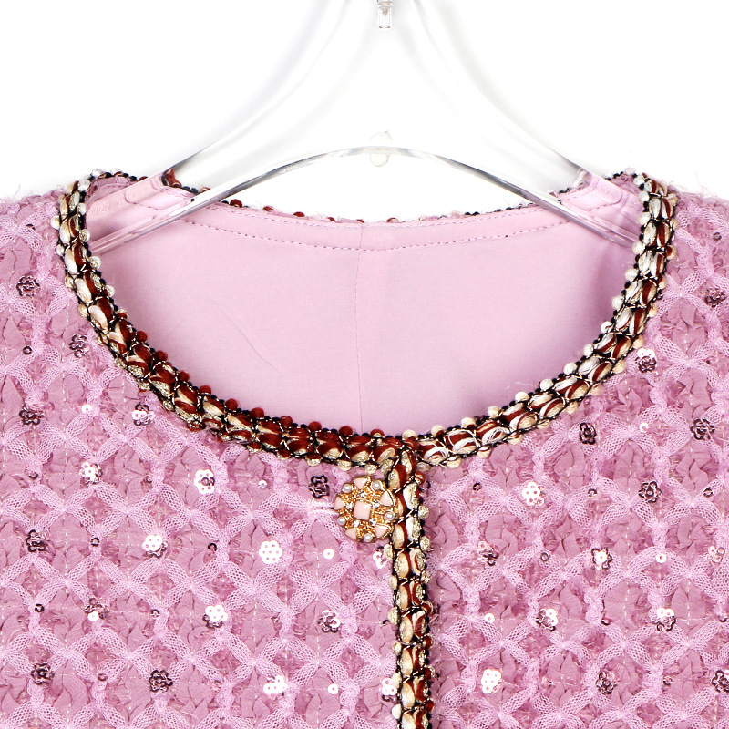 Gazdag család ezerarany híresség kis ruhái, luxus hangulatú, kis illatú, bazsarózsa színű, lila kétrészes ruha 28690