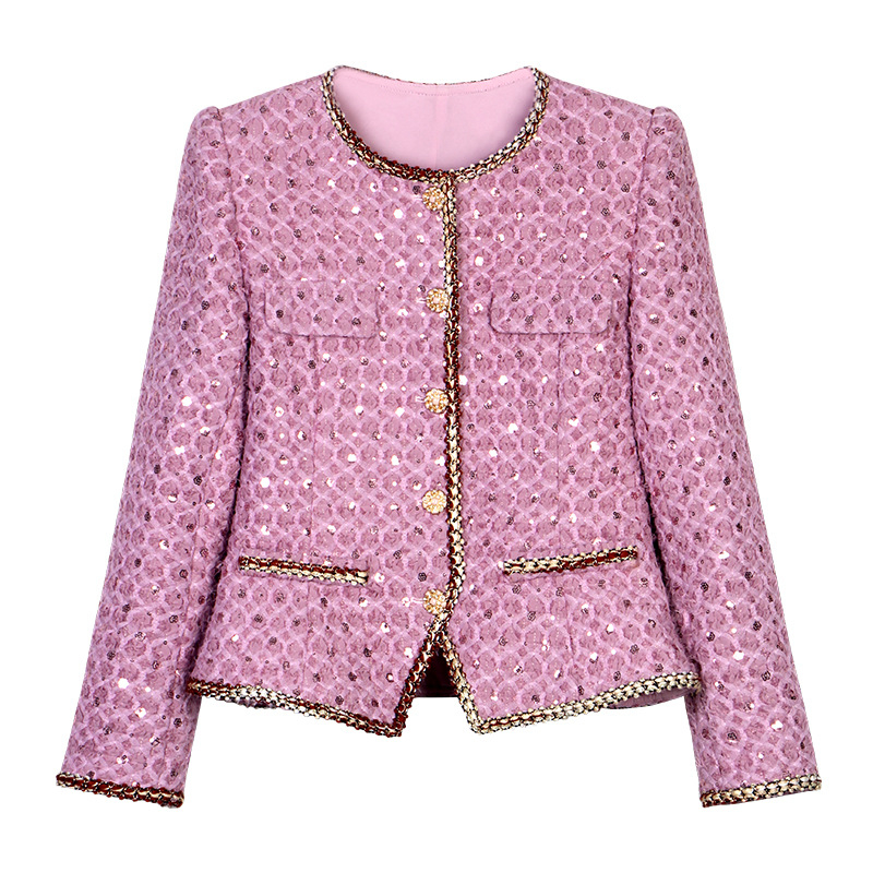 Gazdag család ezerarany híresség kis ruhái, luxus hangulatú, kis illatú, bazsarózsa színű, lila kétrészes ruha 28690