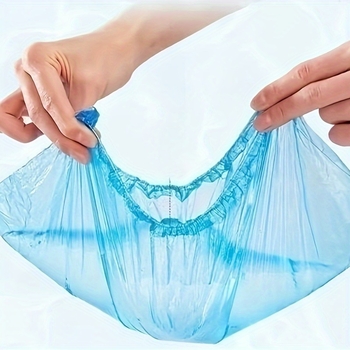 Vienreizlietojamais apavu pārvalks, ūdensnecaurlaidīgs apavu pārvalks, lietains, sabiezināts, garas mucas fermas zābaku pārvalks, āra dreifējošs plastmasas zābaku pārvalks, vairumtirdzniecība