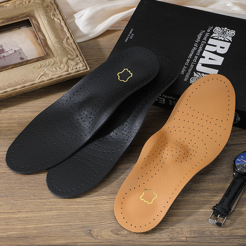 Sisetald korrigeerib jalavõlvi, lameda jala kaitse, ehtne PU nahk, higi imav, hingav ja mugav, spordisisestallad suurendavad