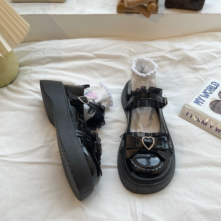 Piiriülesed pluss-suuruses JK väikesed nahkkingad naistele 2023. aasta sügise uued Lolita Amazoni populaarsed väikesed nahkkingad naistele