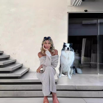 Az Amazon AliExpress határokon átnyúló temperamentumos új divatos, csúcskategóriás, flitteres galléros, szexi, hát nélküli, karcsúsított ruha