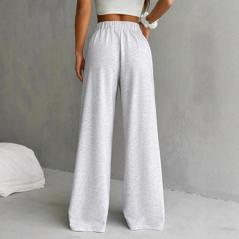 2024 m. užsienio prekybos rudens ir žiemos moteriški drabužiai, europietiško ir amerikietiško stiliaus, laisvalaikio kelnės, patogios, laisvos, aukštu juosmeniu, plačios kelnės.