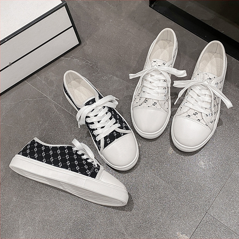 Pavasara un rudens jaunās audekla kurpes sievietēm, modernas, universālas, ikdienas, ērtas kedas, korejiešu stila, elpojošas, mīkstas zoles, vieglas studentu kurpes