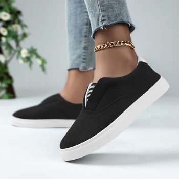 Amazon modes sieviešu ikdienas audekla apavi — ērti zema augšdaļas āra apavi pārrobežu vairumtirdzniecībā, elpojoši un ērti