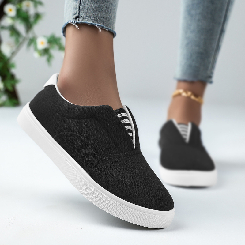 Amazon modes sieviešu ikdienas audekla apavi — ērti zema augšdaļas āra apavi pārrobežu vairumtirdzniecībā, elpojoši un ērti