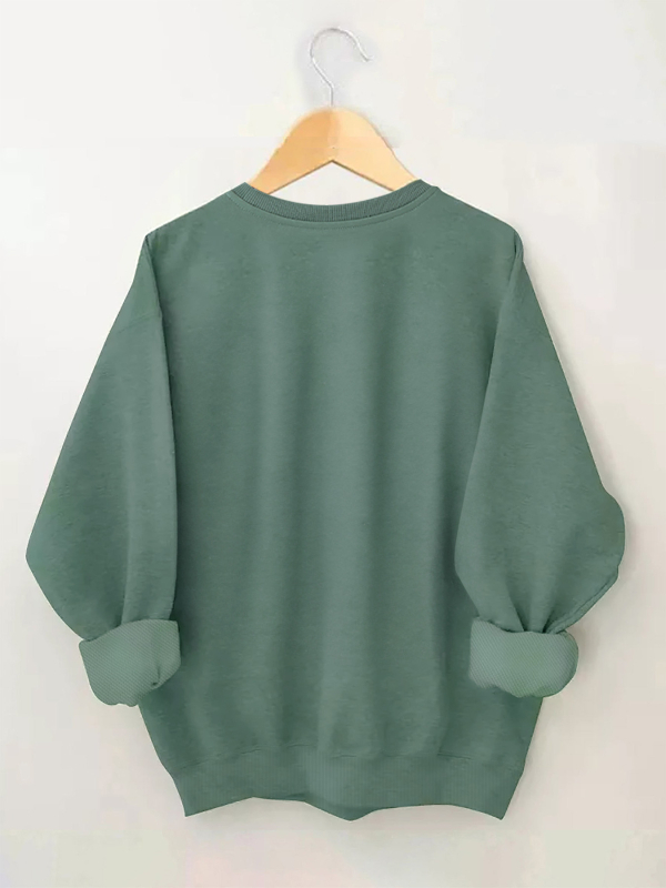 Élénk Virágmintás Környakú Pulóver - Puha, Könnyű