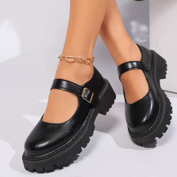 Ümara peaga mokassiinid, väikesed nahast kingad, ühevärvilised mustad, JK ühtlase temperamendiga, ühekihilised kingad, trendikad, uued