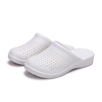 Õdede kingad, naiste paksu tallaga sandaalid ja sussid, suvine riietus, moodne suss, lameda tallaga Baotou valged kingad, sussid naistele