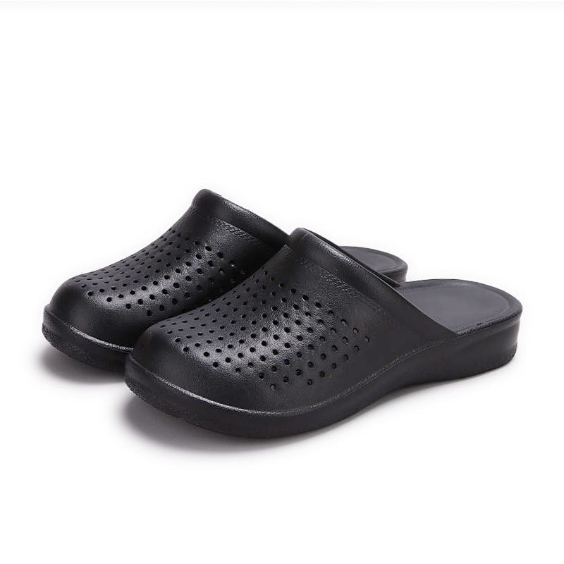 Õdede kingad, naiste paksu tallaga sandaalid ja sussid, suvine riietus, moodne suss, lameda tallaga Baotou valged kingad, sussid naistele