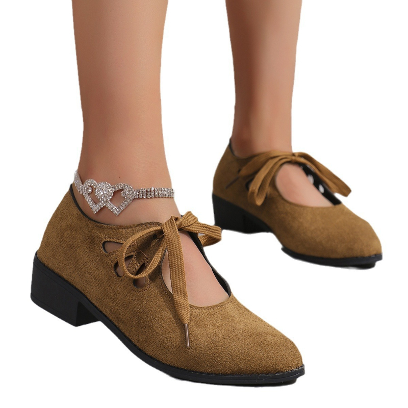 2024 tavaszi Cyber Celebrity alacsony sarkú magas sarkú cipő, tündérpántos, késő esti stílusú, finom cipők, francia stílusú, kis magas sarkú, egyrétegű cipők nőknek