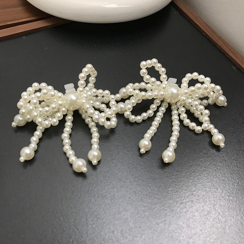 Hjuns-a ar rhinestones pērļu pušķīšiem, ziedu apavu sprādzi, korejiešu aksesuāri, pērlīšu kulons, personība, daudzpusīga dekoratīva sprādze