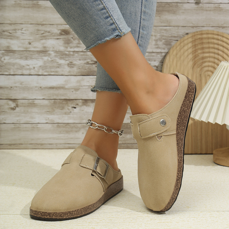 Amazon független állomás határokon átnyúló külkereskedelmi kívánság plus size papucs 2024 új retró casual pedálos baotou drag