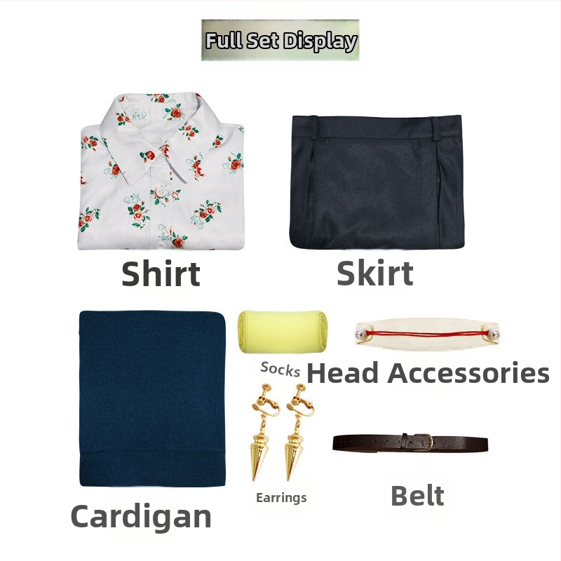 KÉM cos KÉM X CSALÁD Joel Blair Kék Pulóver cosplay jelmez