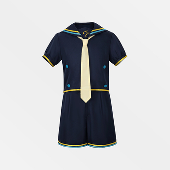 Ρούχα με καθρέφτη, τόνος καθρέφτη, συνδεδεμένος τόνος καθρέφτη, καμπάνα, εικονικό είδωλο, ρούχα ναύτη, κοντά ρούχα cosplay, παιχνίδι