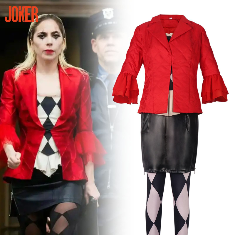 Rochie Cos pentru Clown Woman 2 Hallie Quinn Game Același stil Halloween cosplay Anime Dress-Up Dress