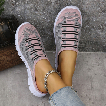 plus size lapos talpú baotou papucs női nyári új érkezés félig bebújós alkalmi cipő divatos lélegző légyszövött hálós bebújós női cipők